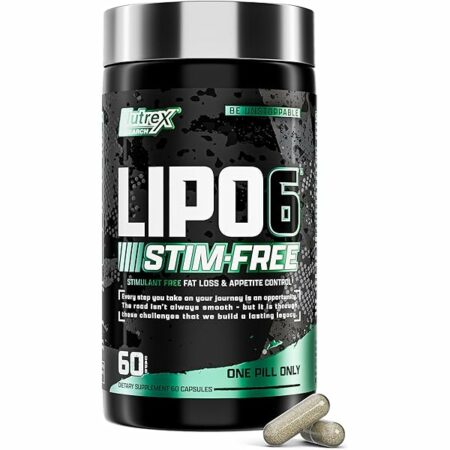 Lipo 6 Stim Free - 60 capsules - Nutrex Research
