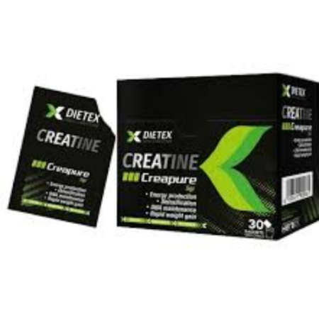 Creatine Creapure - 30 sachets - 150gr - Dietex