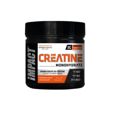 Creatine Monohydrate - 450 gr  - impact sport nutrition
