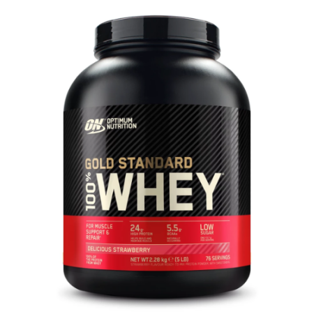Gold Standard 100% Whey - 5lb - Optimum Nutrition - USA