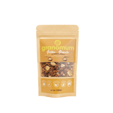 Golden Granola (100g) - Granomum