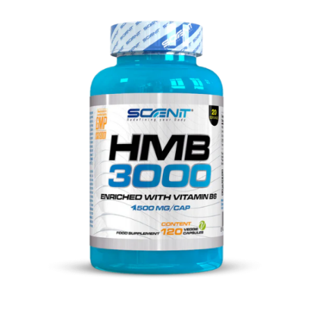 HMB 3000 + vitamine B6  - 120 capsules - SCENIT