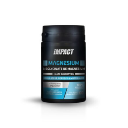 Magnésium Bisglycinate - 30 gellules -Impact Sport nutrition