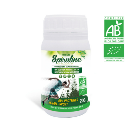 Spiruline - 200 gr. Poudre -  EDEN LIFE