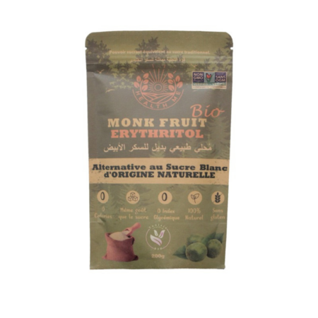 Sucre Blanc Monk Fruit - Erythritol BIO, HEALTH ME