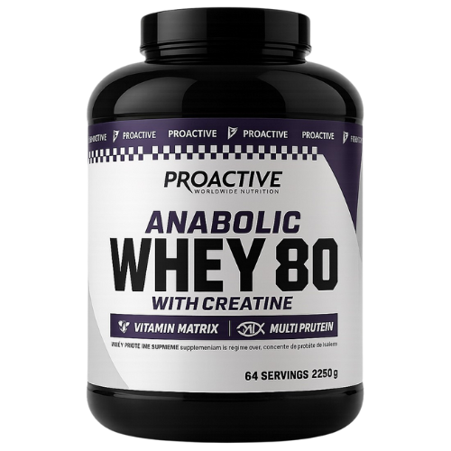 Anabolic Whey 80 + Creatine - 2.25Kg - ProActive