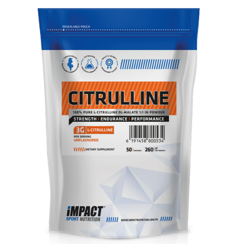 Citrulline - 260gr - 50 servings - Impact Sport Nutrition