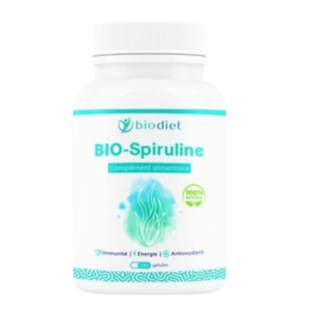 Bio Spiruline 400mg - 60 gélules - biodiet