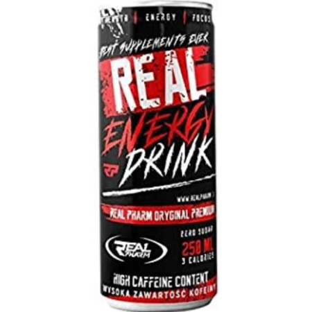 Energy Drink ZERO - 250 ml - Real Pharm