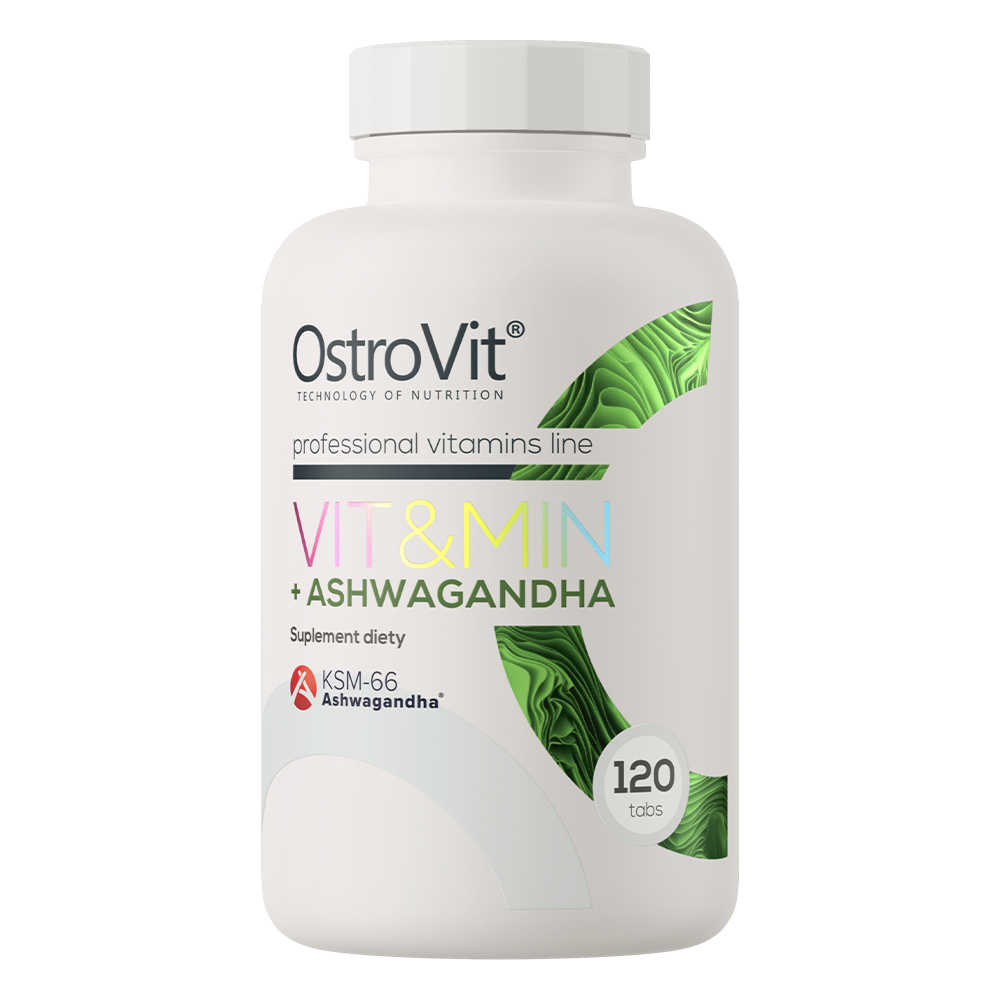 VIT&MIN + Ashwagandha - 120 tablets - OstroVit