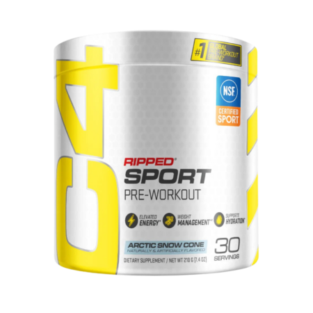 PRE WORKOUT C4 RIPPED SPORT - 30 SERVINGS - CELLUCOR